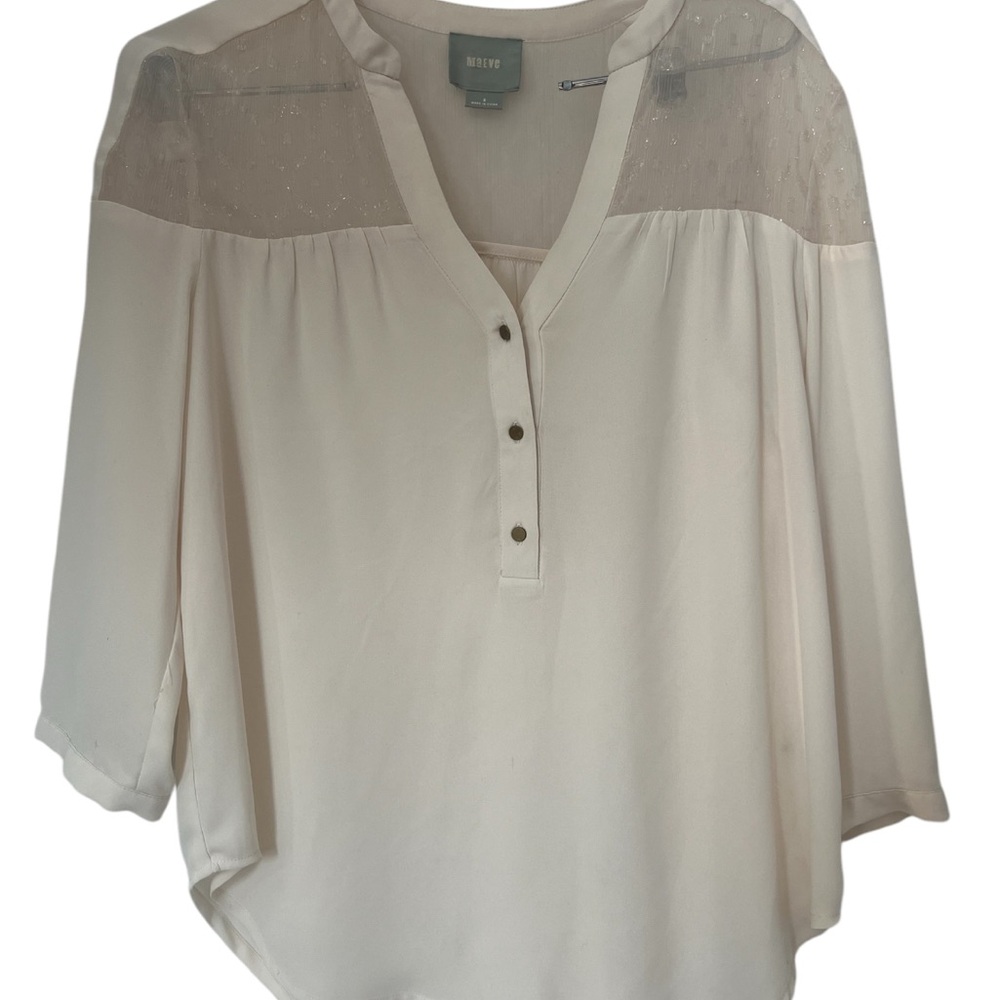 MAEVE  Cream Blouse